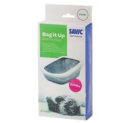 Borsa Savic 67x48 La soluzione ideale per l'igiene dei gatti e l'eliminazione degli odori nei vassoi - cambio igienico della lettiera per gatti - 1 confezione (1 x 6 sacchetti)
