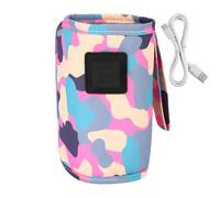 Borsa scaldabiberon, riscaldatore per latte materno a tre velocità regolabile, controllo della temperatura da viaggio, borsa riscaldante per il latte materno, per passeggiate all'aperto, shopping