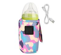 Borsa Scaldabiberon USB | Borsa Calda per Bottiglia Auto a | tre temperature | Borsa termica per latte materno con controllo della temperatura da per acquisti fuori