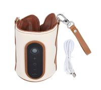 Borsa Scaldabiberon USB da 26 Temperature, Borsa Riscaldante Portatile e Leggera per Viaggi e Campeggio con Display a LED, Universale per Biberon e Bevande