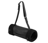 Borsa scaldamani da calcio, in poliestere + tessuto composito con tracolla, scaldamani isolato con tasca con cerniera, morbido manicotto foderato in pile per campeggio, caccia, sport, giochi invernali