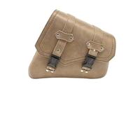 Borsa Sella Posteriore Borse Laterali Moto Borsa Porta Attrezzi Laterale In Pelle Per Bagagli Sella Adatta Per Sportster Per XL 883 Hugger Universale(KA-B)