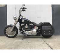 Borsa Sella Zeus Black Borse Laterali Retro Compatibile Per Custom HD VN800 VN