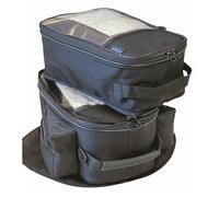 BORSA SERBATOIO MOTO FISSAGGIO CINGHIE DIVISIBILE ESTENSIBILE Made in Italy