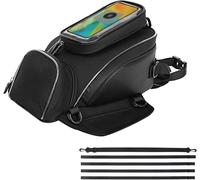 Borsa Serbatoio Moto per BMW R 1250 GS Adventure Triple Black 2020 2021 2022, Impermeabile Zaino da Moto di Grande capacità Multifunzionale Borsa Magnetica Forte