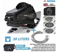 borsa serbatoio Oxford OL270 + flangia Type1 Suzuki SV GSR BANDIT GLADIUS VSTROM
