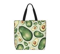 Borsa Shopper Avocado Graphic Borse Tote Personalizzata Riutilizzabile Borse Tela Donna, Per Donna, Yoga, Lavoro