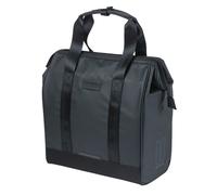 Borsa Shopper Basil Grand Tarpaulin nero, Hook On-System, 34,5x19x35,5cm