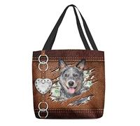 Borsa Shopper Blue Heeler Money Inside Resistente Borsa A Shopper Donna Impermeabile Shopper Tote Per Fitness Lavoro Tutti I Giorni