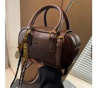 Borsa shopper con decorazione di bambolina in peluche, spalla inclinata, grande capacità, in morbida pelle, borsa Boston, borsa da lavoro per donna, adatta per tutte le stagioni autunno/inverno Colora