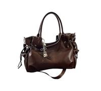Borsa Shopper Donna, Elegante borsa a tracolla capiente per ogni giorno versatile e casual indossabile anche a spalla Pratica per l'uso quotidiano e il lavoro Design combinato con manico singolo