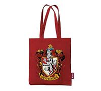 Borsa shopper Harry Potter - Grifondoro rosso - Borsa in stoffa - Dimensioni 30 x 45 cm