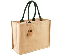Borsa Shopper In Juta Laminata Naturale O Colorata Di Westford Mill
