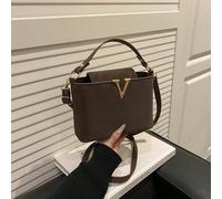 Borsa shopper minimalista e alla moda con goffratura, borsa a spalla e a tracolla stile vacanza e campus di moda per donna Tagli UnicaModello monogrammaPoliuretano