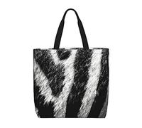 Borsa Shopper Zebra Stripes Borse Tote Con Manici Grande Capacità Borsone Da Viaggio, Per Quotidiano Vita, Yoga, Lavoro