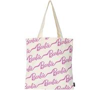 CERDÁ LIFE'S LITTLE MOMENTS Borsa Shopping Barbie - Colore Rosa - 36 x 39 x 0,4 cm - 2 manici - Realizzata in poliestere e cotone - Stampa Barbie - Prodotto originale, Rosa, Contemporaneo