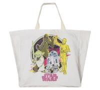 Borsa Shopping Disney leggera e pratica - Borsa in tessuto per la spesa con design Disney, riutilizzabile e comoda da trasportare, GUERRE STELLARI, Bambini