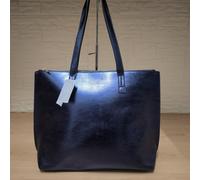 Borsa Shopping Grande Palazzo Vieri Firenze Metal Purple Ecopelle