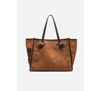 Borsa Shopping Marcella in suede mille righe Gianni Chiarini
