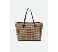 Borsa Shopping Marcella in tessuto pied de poule Gianni Chiarini