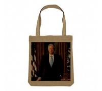 Borsa Shopping Tote Bag Aspetto Lino - Collezione Belle foto Stati Uniti Città Park Monumenti USA Los Angeles New York Yosemite Cultura Americana - Borsa della spesa spessa tela 360g Beige Naturale