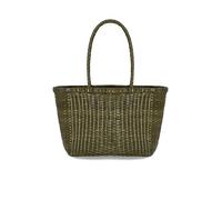 BORSA SHOPPING WEAVE SMALL KAKI DRAGON DIFFUSION One Size