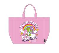 Borsa shopping XL Care Bears riutilizzabile per acquisto quotidiano e supermercato - Borsa shopping XL Care Bears grande per uso quotidiano e organizzazione