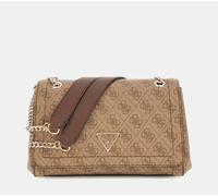 Borsa Simil Pelle Guess Noelle BG787921 Latte Logo Brown