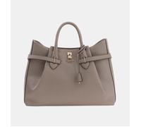 Borsa Simil Pelle Guess Yesba Logo BG783307 Dark Taupe