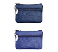 Borsa singola con cerniera in vera pelle da affari per cartoline da affari organizer per la festa del papà regali per la festa della mamma sacchetto del portafoglio per le donne portafoglio con