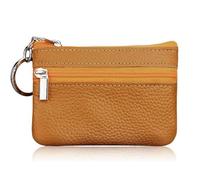 Borsa singola con cerniera in vera pelle da affari per cartoline da affari organizer per la festa del papà regali per la festa della mamma sacchetto del portafoglio per le donne portafoglio con
