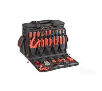Borsa Soft Pilot R con Accesso Verticale per Utensili e PC Fino a 15.6". Tracolla Regolabile. Area Frontale e Posteriore con Elastici Tasche Porta Utensili Tasche laterali Borsa frontale Removibile