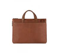 Piquadro Black Square Ventiquattrore pelle 42 cm scomparto Laptop cuoio tabacco (CA4021B3-CU)