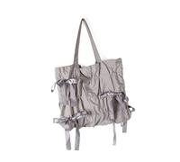 Borsa sotto le ascelle alla con design unico a pieghe e fiocchi Borse a tracolla Borsa per lo shopping e appuntamenti per le donne Borsa a tracolla in stile coreano
