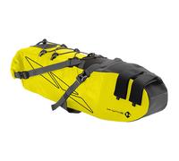 borsa sottosella impermeabile bikepacking nero/giallo 11 litri 122636 M-Wave via