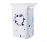 Borsa sottovuoto per vestiti e trapunte, borsa a compressione manuale per la rimozione dell'aria con struttura 3D, organizer sigillato salvaspazio per piumino, per biancheria da letto, (80 x 100 x 38