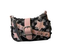 Borsa Spalla Alla Con Decorazione Stellare Ascelle Creative Borse Ascelle Borsa Ascella Per Donne Accessori Punk Con La Compatta
