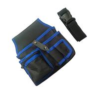 Borsa spaziosa per attrezzi con tasche multiple in materiali robusti, 4 scelte di colore, borse per attrezzi in tela per gli appassionati di artigianato, borsa per il trasporto degli attrezzi