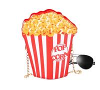 Borsa Spiritosa,a Forma di Hamburger, Patatine e Popcorn | Tracolla a Forma di Hamburger,per Viaggio, Spiaggia, Palestra, Scuola, Weekend, Appuntamenti, Shopping, Lavoro e Passeggiate