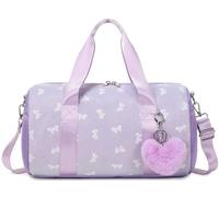 Borsa Sport Bambina Borse Danza Ragazza Borsa Sportiva Bambina Farfalla Borsone Palestra Glitter Borsa Nuoto