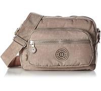 Borsa sportiva a tracolla/a mano, in nylon, BROWN (Marrone) - A2040057-4
