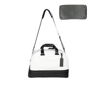 Borsa sportiva, Borsa da palestra da uomo con due manici, Borsa sportiva di grande capacità, Borsa da esterno casual con tracolla regolabile, Borsa sportiva resistente all'acqua, Borsa da palestra