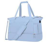 Borsa sportiva, borsa sportiva, borsa da palestra, borsa per il fine settimana, borsa da viaggio leggera, grande borsa sportiva traspirante per uomo e donna, blu, vedi descrizione, blu, 説明を参照してください,