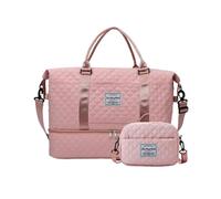 Borsa sportiva con scomparto per scarpe, grande borsa sportiva con scomparto per scarpe, 2 pezzi, borsa sportiva con separazione sul bagnato, borsa sportiva multifunzionale e durevole con scomparto