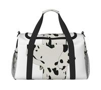 Borsa sportiva da donna con stampa dalmata, borsa da palestra con scomparto, borsone da uomo e da donna, borsa da viaggio per il fine settimana