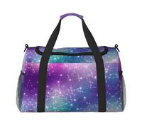 Borsa sportiva da donna con stampa spaziale magica, borsone da viaggio, borsone da uomo, borsa da viaggio da donna, borsa sportiva da palestra