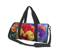 Borsa sportiva da palestra con stampa di ciliegie rosse con tasca bagnata e scomparto per scarpe, borsone da viaggio per uomo e donna, Perfezione del pensiero, Taglia unica, Borsone da viaggio