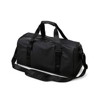 Borsa sportiva da palestra da uomo e donna, borsa da viaggio con scomparto per scarpe e tasca bagnata, borsa da notte per weekend di grande capacità con tracolla per palestra, sport, viaggi, nuoto