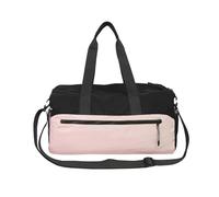 Borsa sportiva da palestra per donne e ragazze, borsone da viaggio, leggero, da portare nei fine settimana, resistente all'acqua, per la notte, per il fine settimana, B, Bellezza di massa