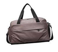 Borsa sportiva da palestra per donne e ragazze, borsone da viaggio, leggero, da portare nei fine settimana, resistente all'acqua, borsone da viaggio, Champagne, Bellezza di massa